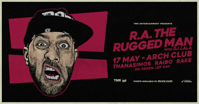 Rugged Man - 17 May - ARCH - FB Event