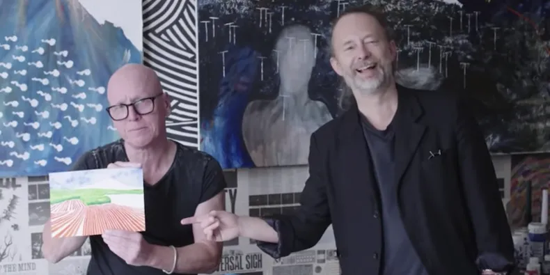 Thom Yorke & Stanley Donwood συζητούν για τα εξώφυλλα των δίσκων των Radiohead